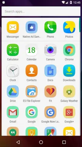 S7 Galaxy Launcher скриншот 3