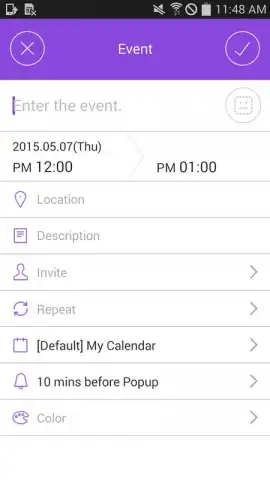 Naver Calendar скриншот 6
