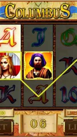 Columbus Deluxe slot скриншот 2