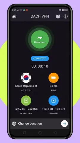 DACH VPN - No. 1 Most Secured ADFREE VPN скриншот 3