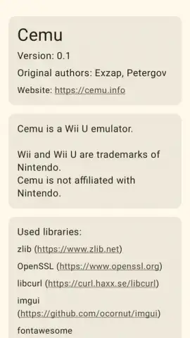 Cemu скриншот 4