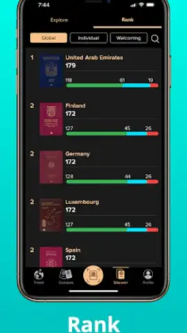 Passport Index скриншот 4