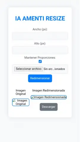 IA AMENTI RESIZE скриншот 3