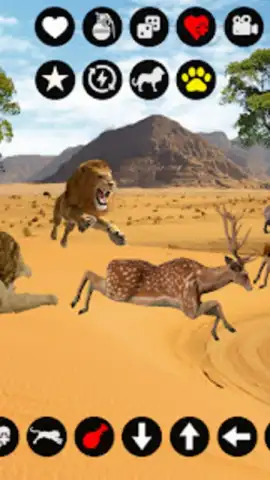 Lion Simulator Animal Games 3d скриншот 5