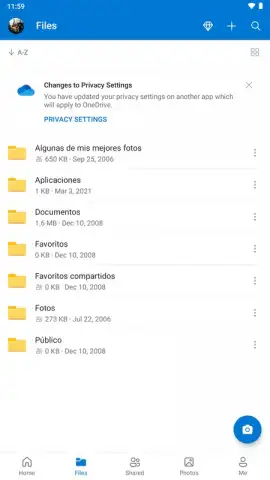 Microsoft OneDrive скриншот 4