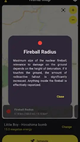 Nuke Map скриншот 3
