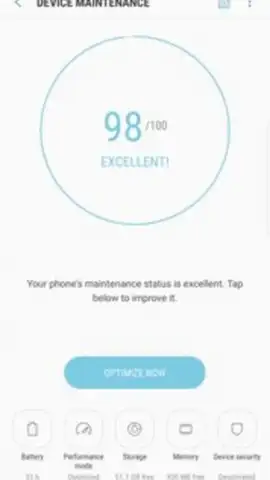 Samsung Device Maintenance скриншот 1