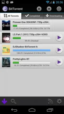 BitTorrent скриншот 3