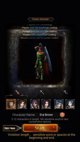 Legend of Blades скриншот 1