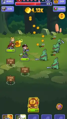 Idle Quest Heroes скриншот 6