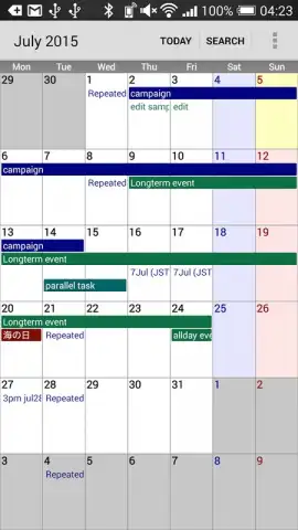 Calendar Pad скриншот 4
