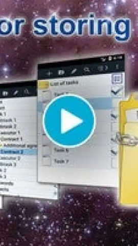 MyTreeNotes - Notepad (with folders) скриншот 2