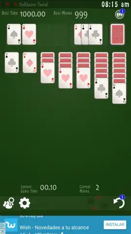 Solitaire Twist скриншот 2