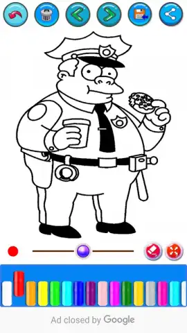 Simsson Coloring Book скриншот 2