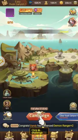 Knight's Raid: Lost Skytopia скриншот 1