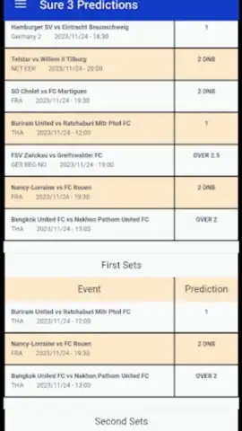 Correct Score Predictions скриншот 4