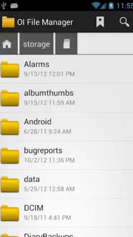 OI File Manager скриншот 1