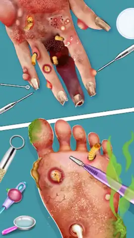ASMR Doctor Makeup Salon games скриншот 3