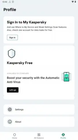 Kaspersky Antivirus & VPN скриншот 10