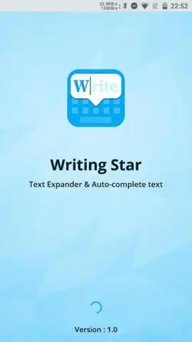 Writing Star: Text Expander & Auto-complete text скриншот 9