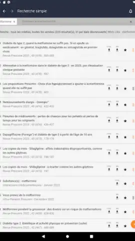 Application Prescrire скриншот 19