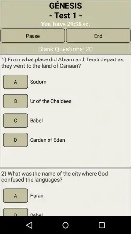 The bible quiz game скриншот 7