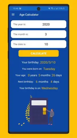 Age Calculator скриншот 3