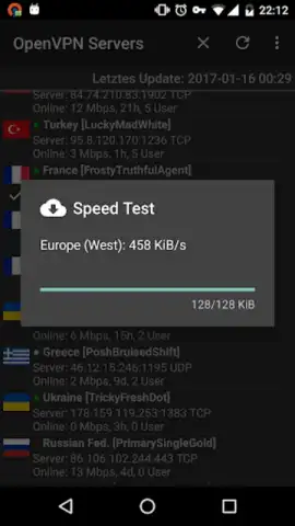 VPN Servers скриншот 9