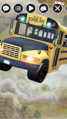 Offroad School Bus Driver Game скриншот 1