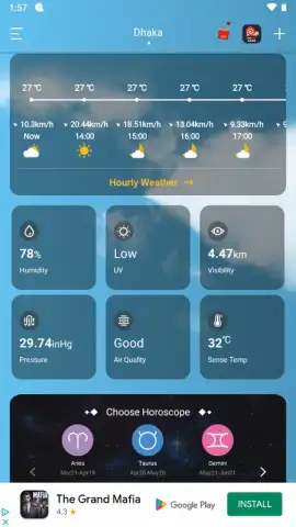 Daily Weather Free скриншот 2