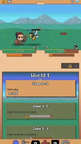 Idle Grindia: Dungeon Quest скриншот 3