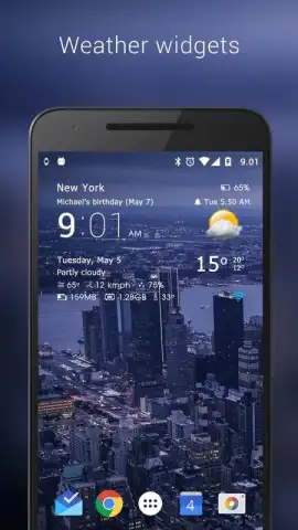 Transparent Clock Weather Cisco скриншот 9