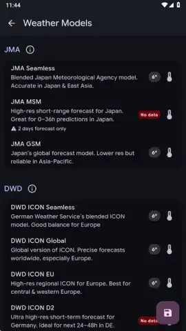 Weather Master скриншот 3