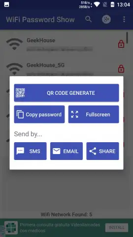 WiFi Password Show скриншот 1
