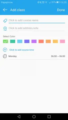 Class Schedule скриншот 7