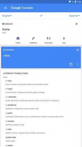 Google Translate скриншот 3