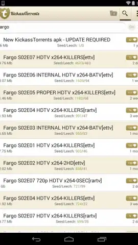 KickassTorrents App скриншот 1