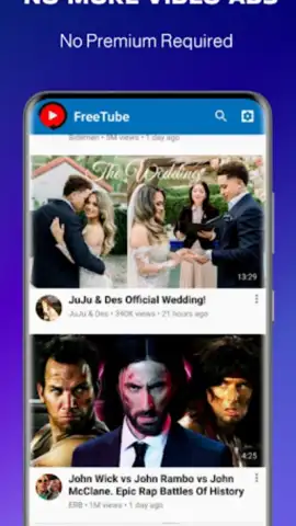 FreeTube скриншот 5