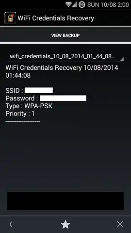 WiFi Credentials Recovery★ROOT скриншот 2