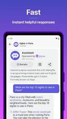 Poe - Fast AI Chat скриншот 11