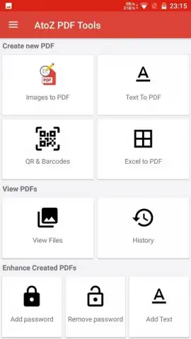 AtoZ PDF Tools скриншот 3