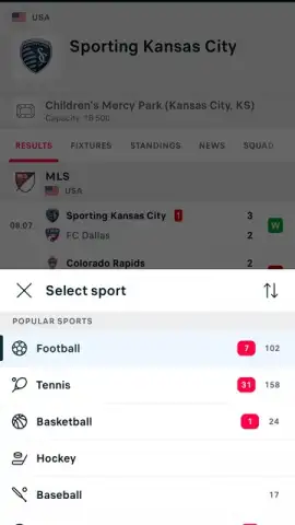 FlashScore скриншот 17