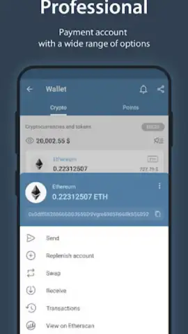 iMe Messenger & Crypto Wallet скриншот 3
