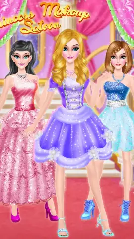 Royal Princess Makeup Salon скриншот 4