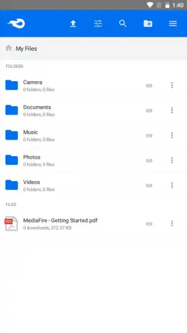 MediaFire скриншот 1