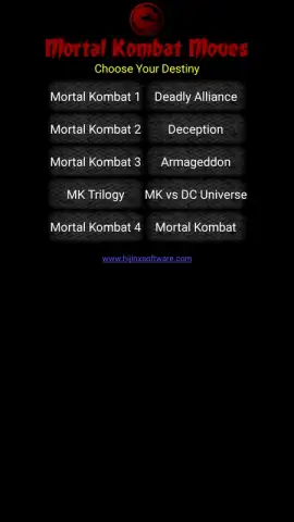 Mortal Kombat Moves скриншот 3