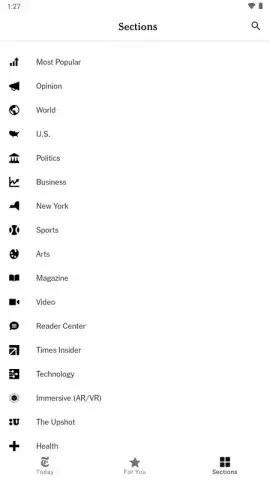 The New York Times скриншот 4