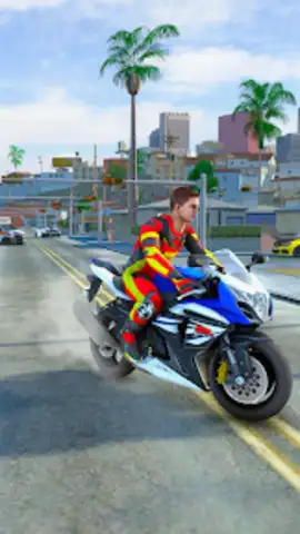GT Motorbike Games Racing 3D скриншот 1