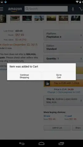 Amazon for Tablets скриншот 1