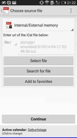 iCal Import/Export 2.4 скриншот 7